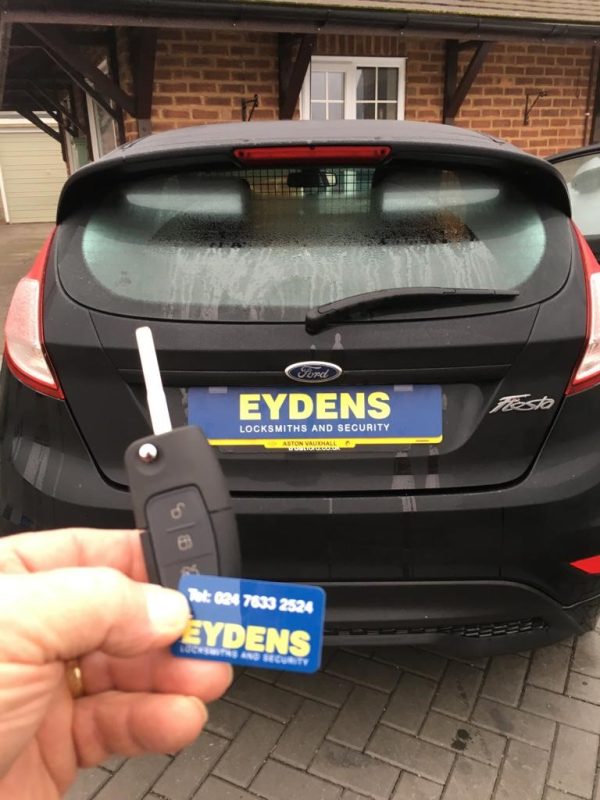 Ford Fiesta Car keys Replacement Coventry – Eydens Auto Locksmiths - How To Unlock Ford Fiesta With Keys Locked Inside